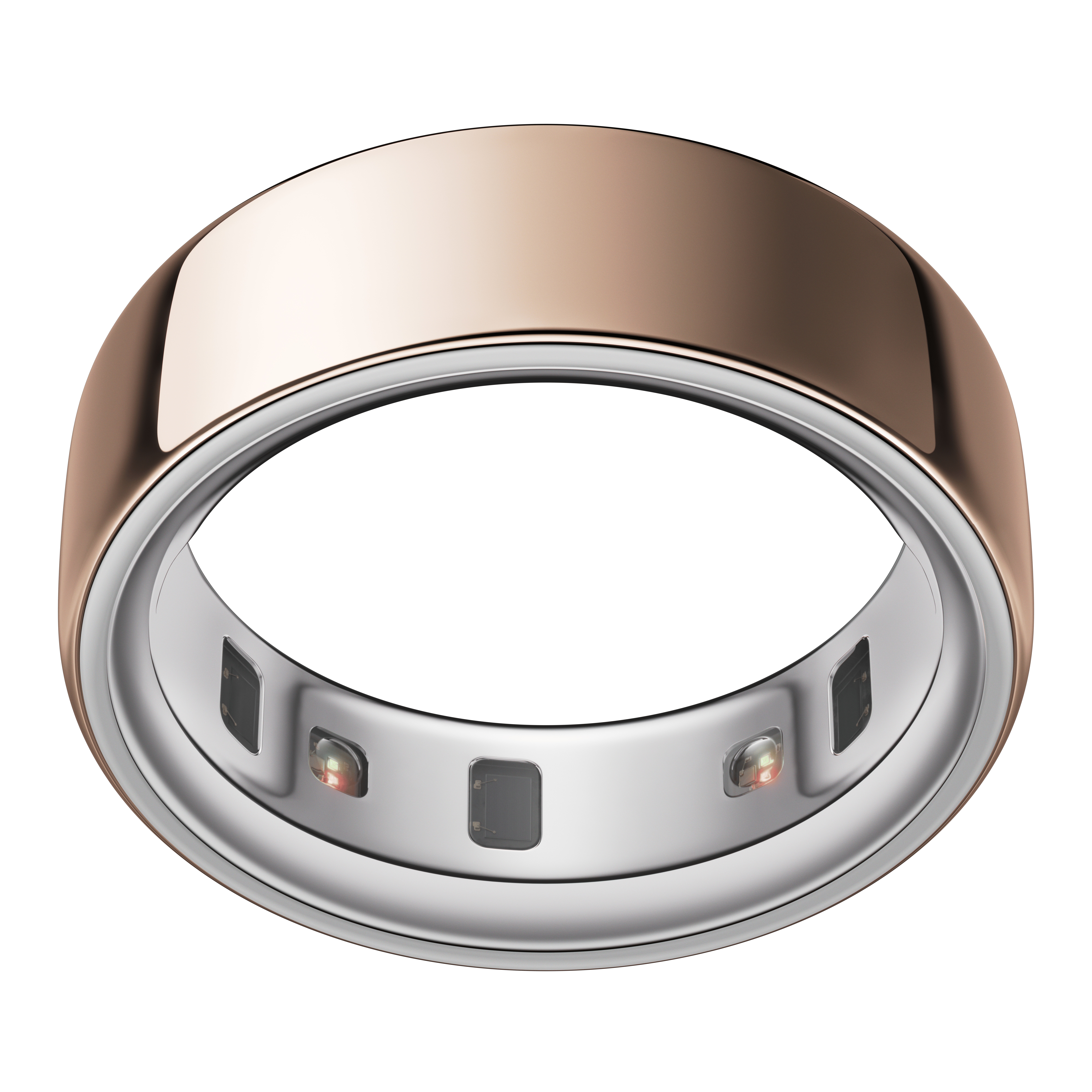 Умное кольцо Oura Ring 4 Розовое золото (Rose Gold) 14 US