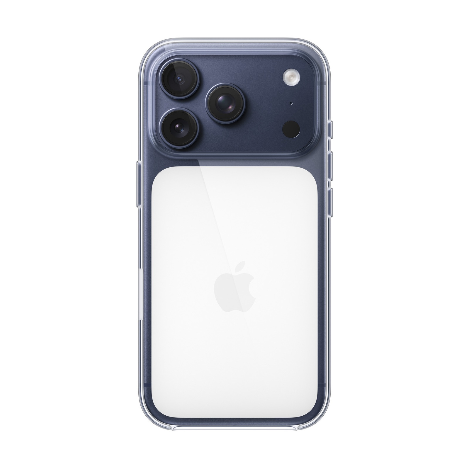Силиконовый чехол для Apple iPhone 17 Pro с MagSafe Clear (Original)