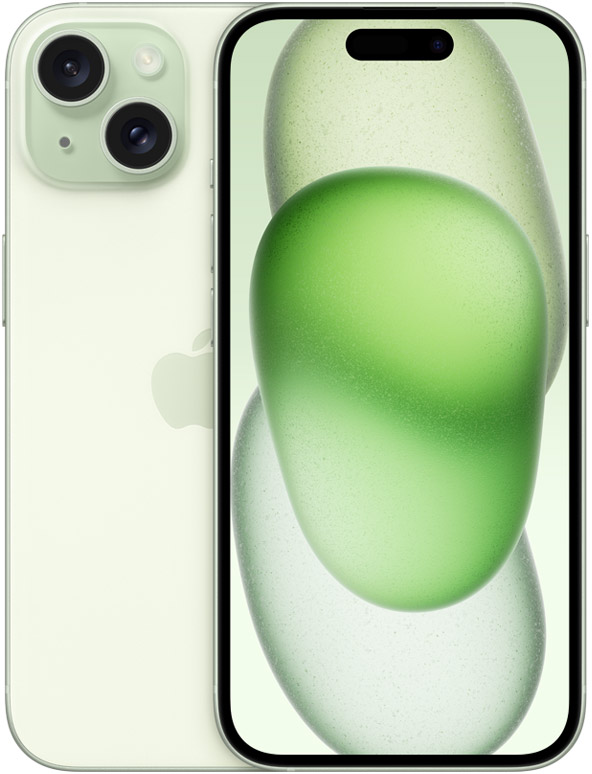 Смартфон Apple iPhone 15 128Gb Dual nano SIM Green (Global)