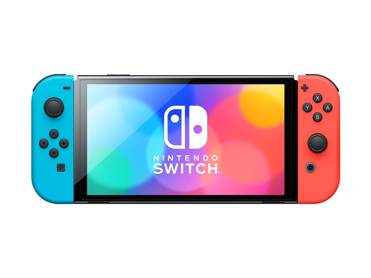 Игровая консоль Nintendo Switch OLED 64Gb Neon Blue/Neon Red