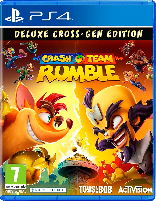 Игра для PS4 Crash Team Rumble. Deluxe Edition