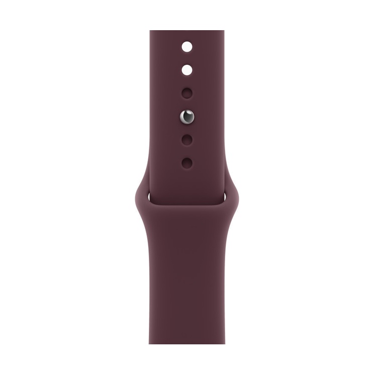 Смарт-часы Apple Watch Series 12 GPS 42mm Space Gray Aluminium, Burgundy Sport Band, размер S/M