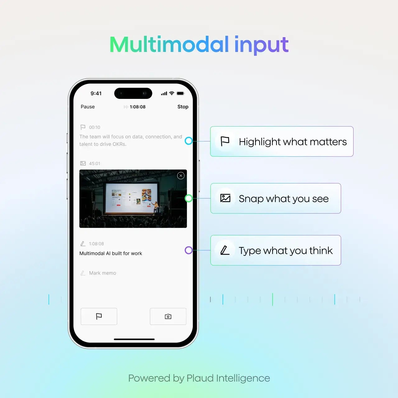 Диктофон Plaud Note Pro Silver