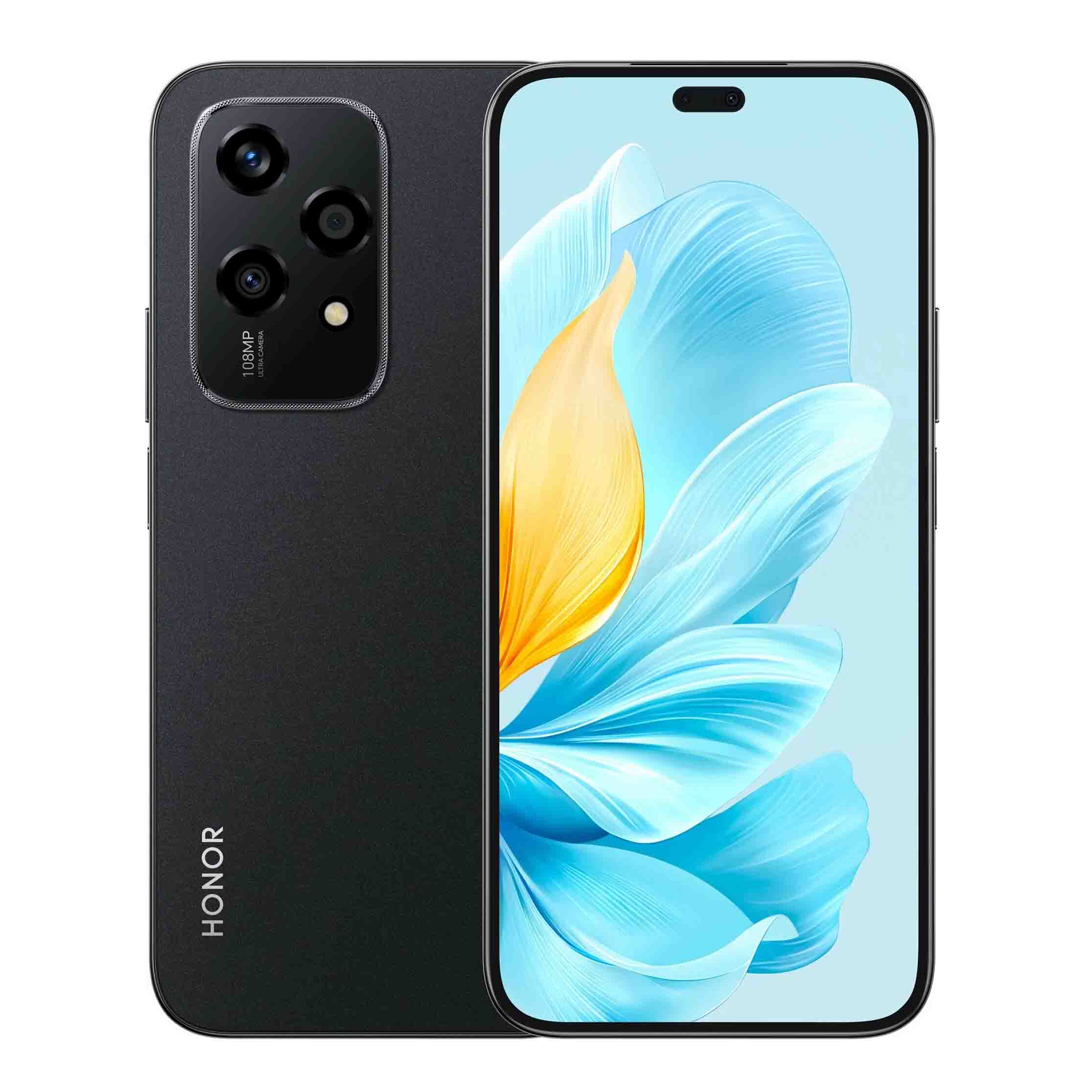 Смартфон Honor 200 Lite 5G 8/256Gb Dual nano SIM Midnight Black