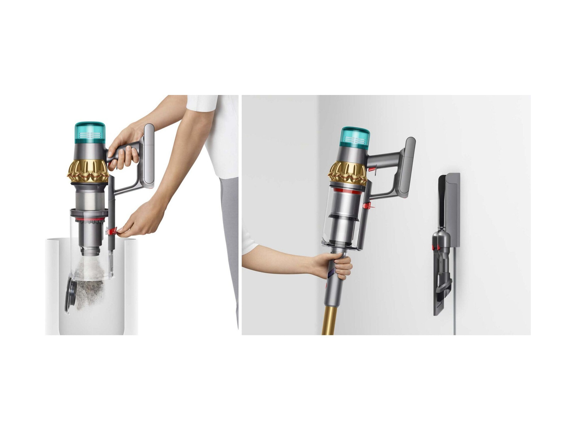 Вертикальный пылесос Dyson V15 Detect Absolute SV47 Gold