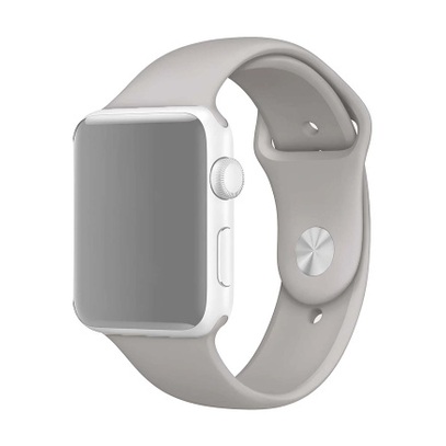 Спортивный ремешок Gurdini для Apple watch 38/40mm Stone