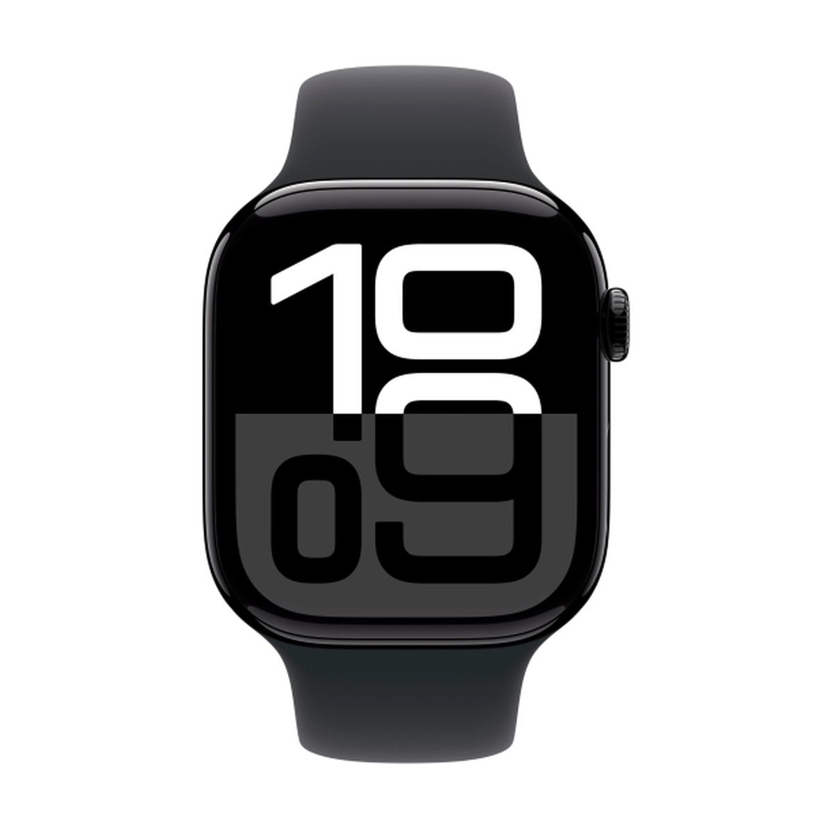 Умные часы Apple Watch Series 10 46mm Aluminum Case Jet Black with Black Sport Band S/M