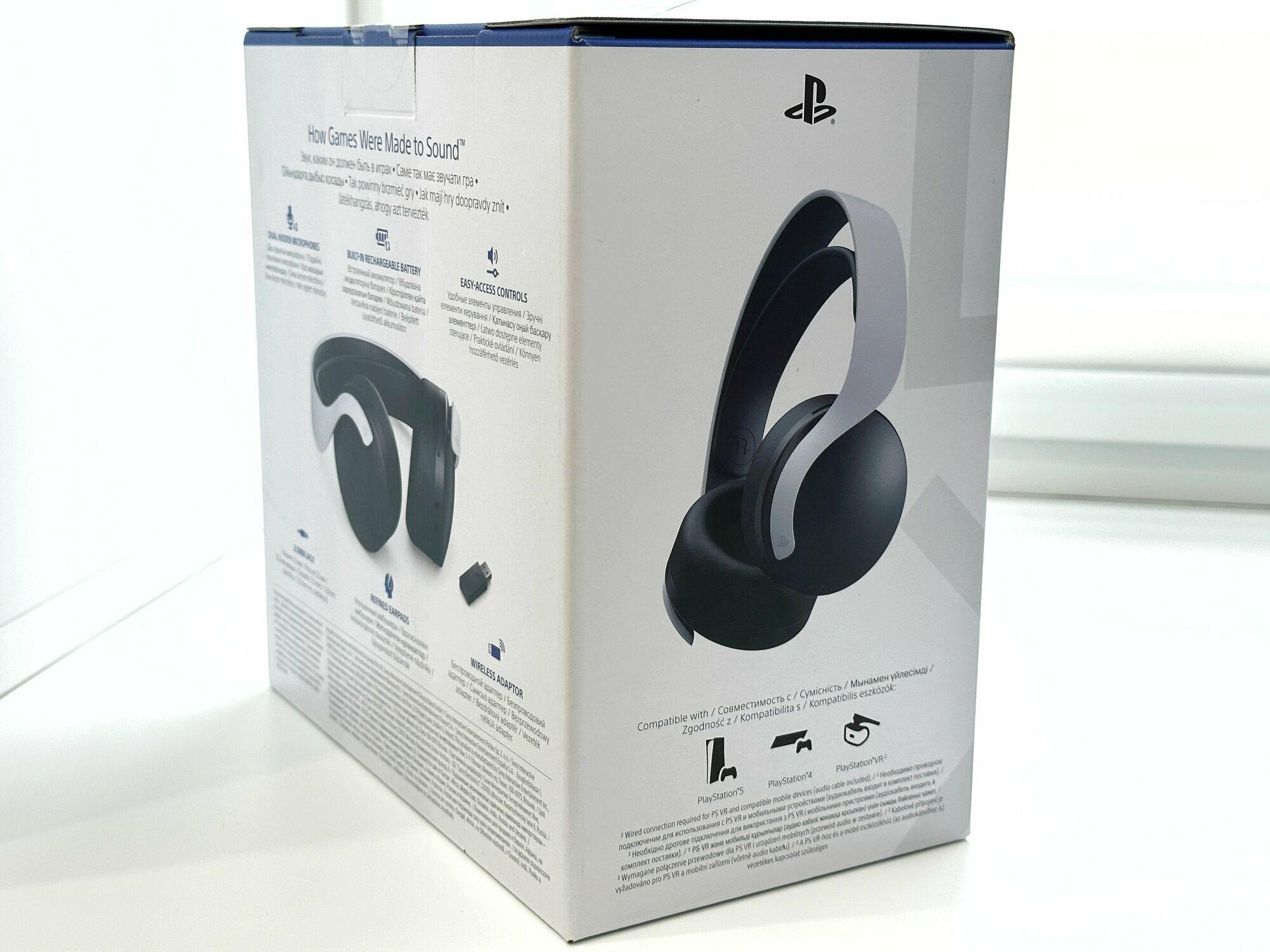 Sony Pulse 3D Белый/Черный