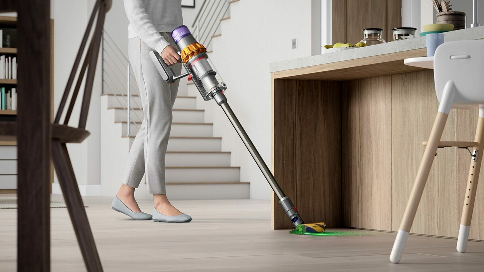 Моющий пылесос Dyson V15S Detect Submarine SV47
