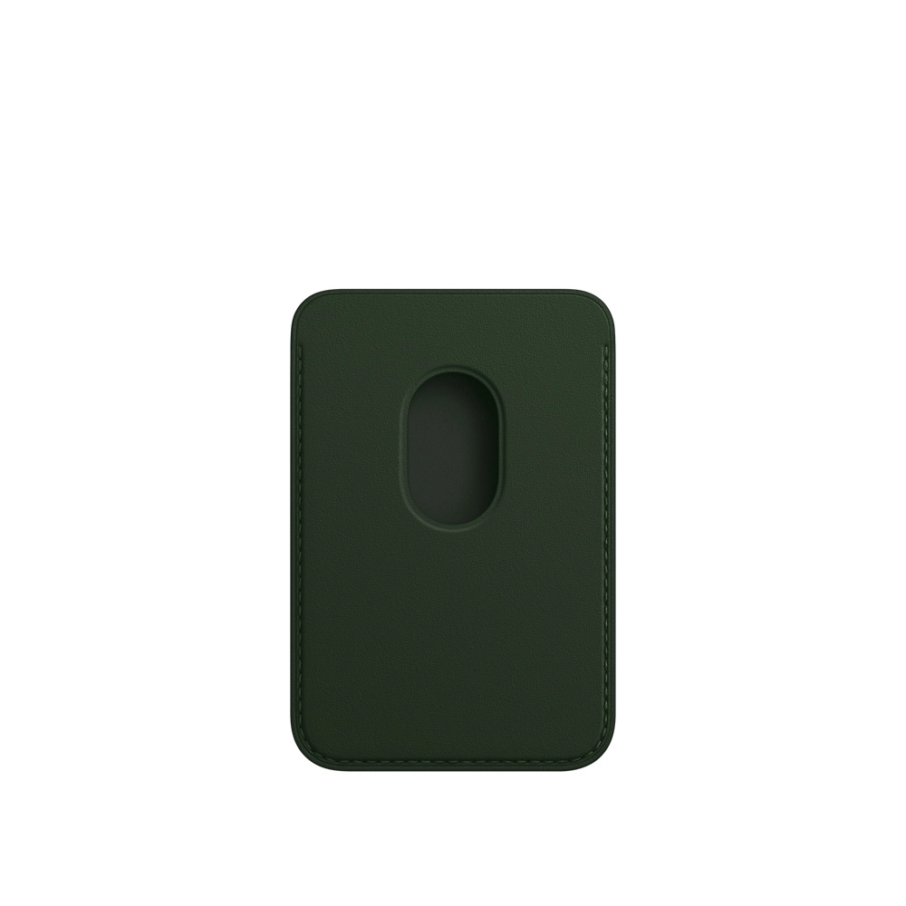 Картхолдер для iPhone Leather Wallet с MagSafe Green