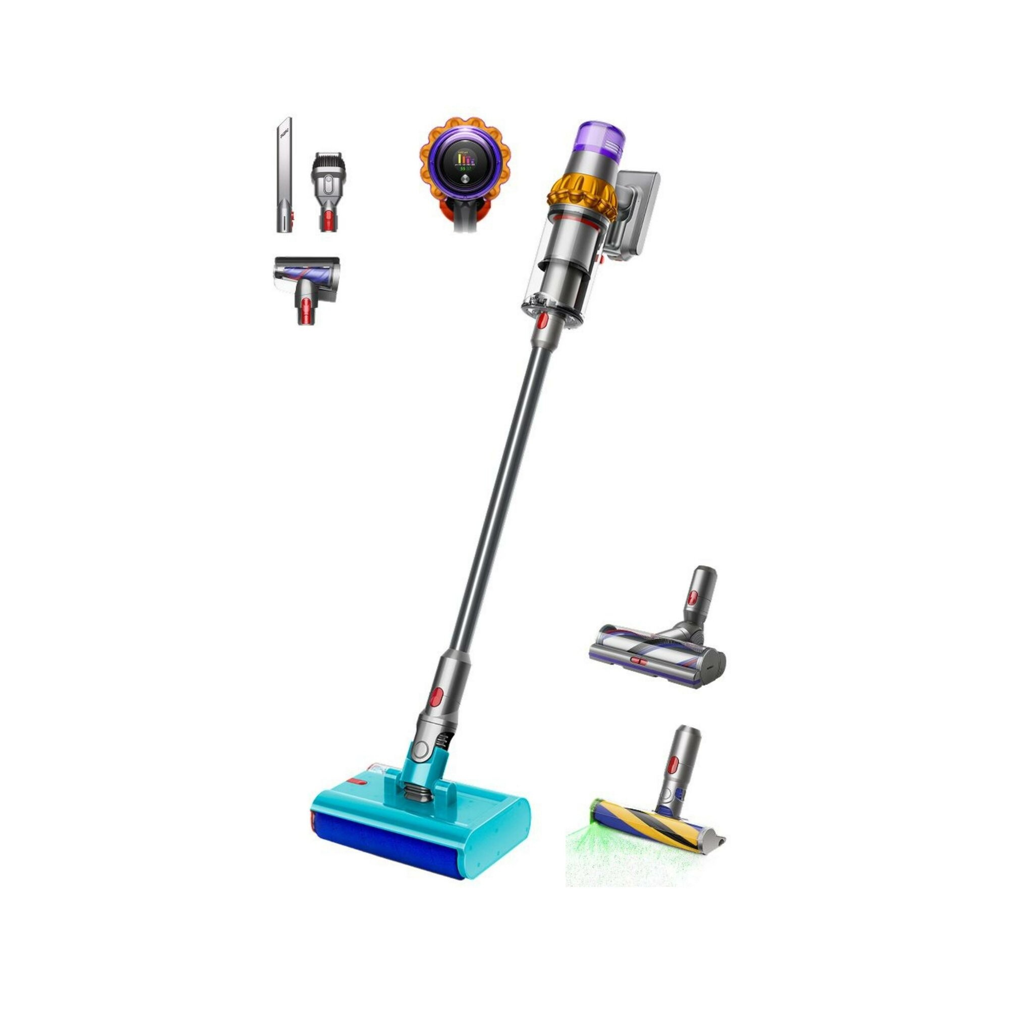 Моющий пылесос Dyson V15S Detect Submarine SV47