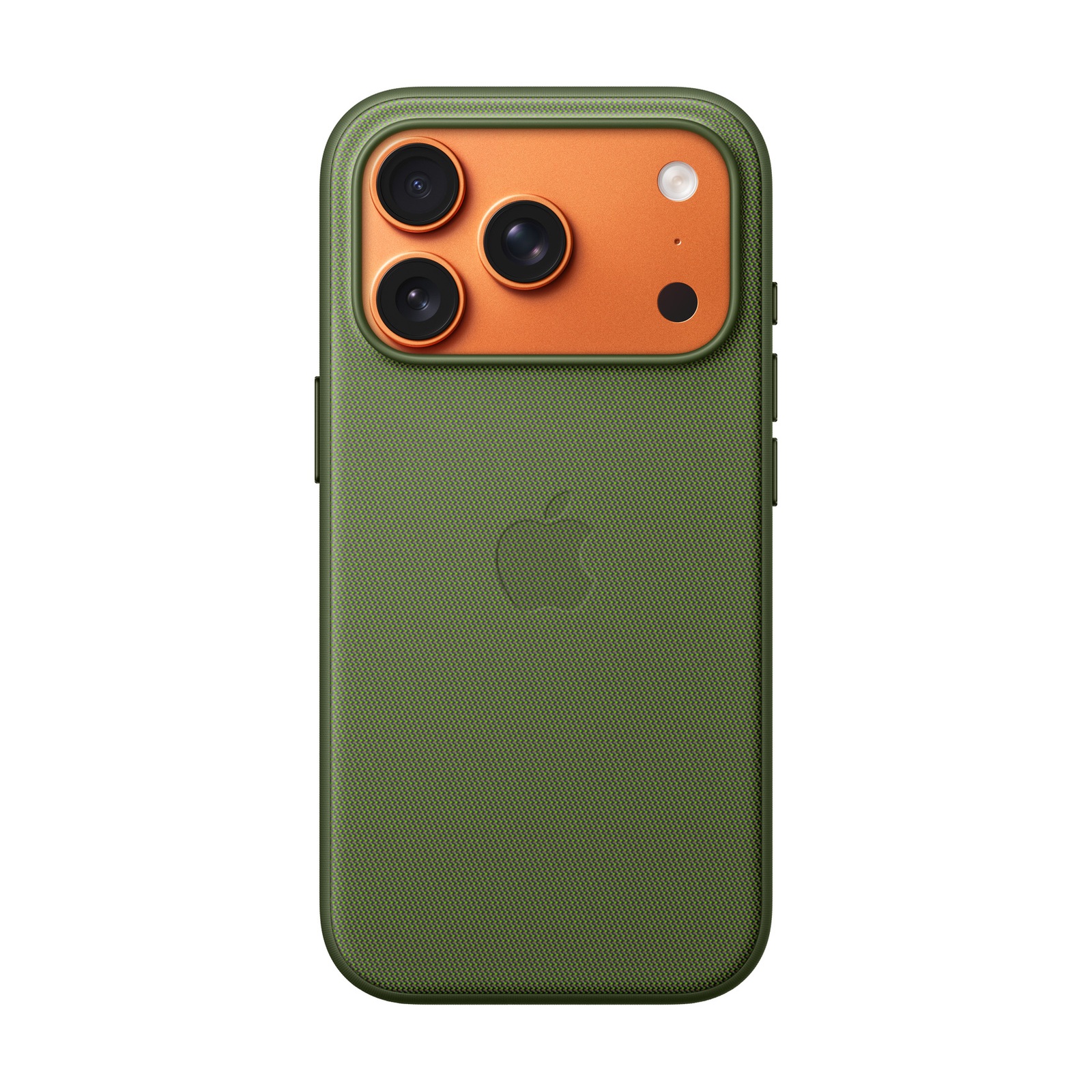 Тканевый чехол для Apple iPhone 17 Pro TechWoven Green (Original)