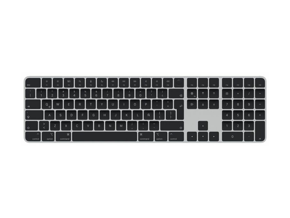 Клавиатура беспроводная Apple Magic Keyboard с Touch ID (английская раскладка) Черная