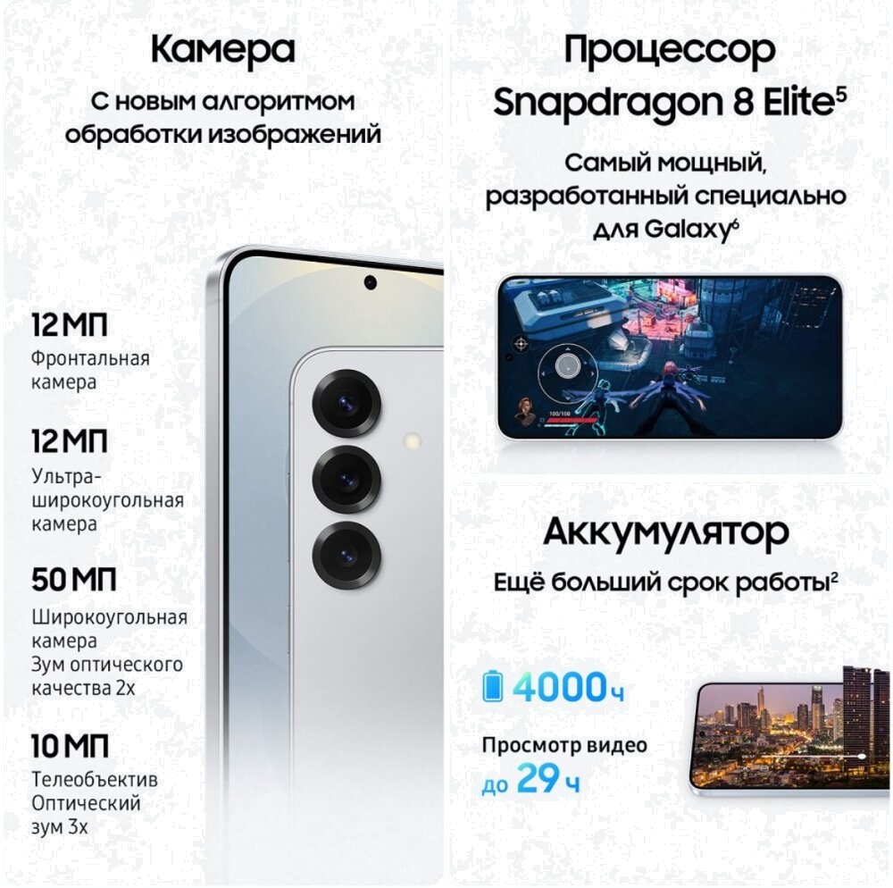Samsung Galaxy S25 5G 512Gb 2 eSIM Silver