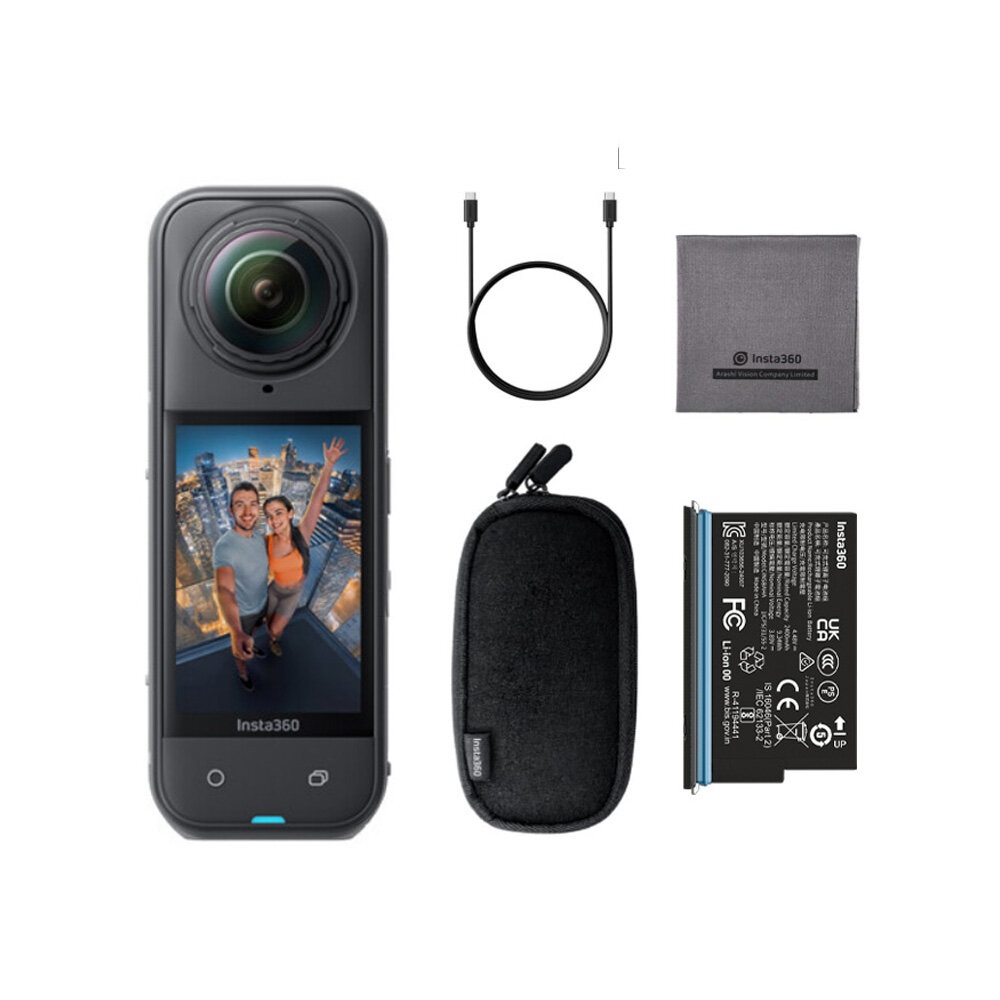 Экшн-камера Insta360 X5 Black (Черный)