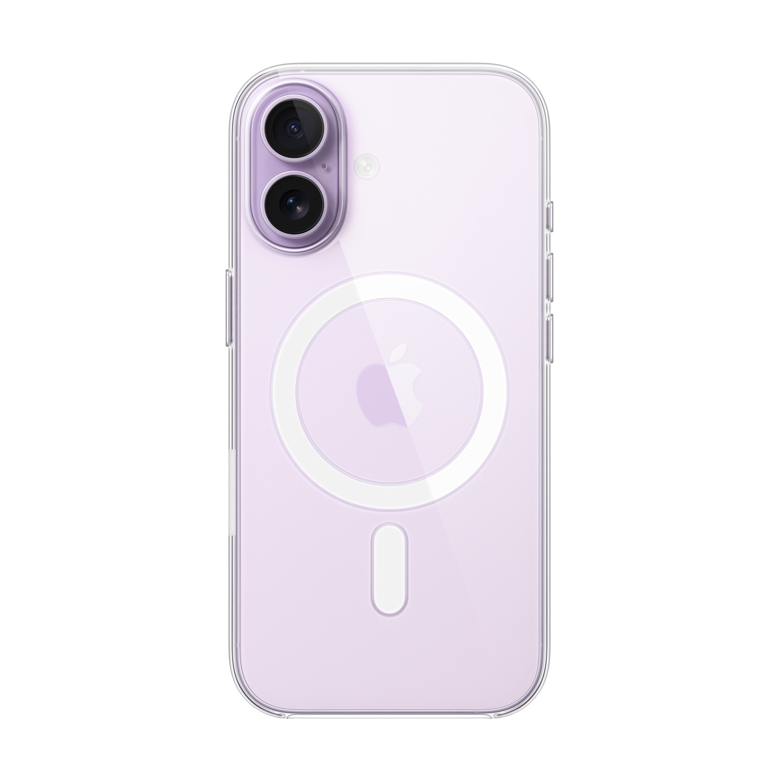 Силиконовый чехол для Apple iPhone 17 с MagSafe Clear (Original)