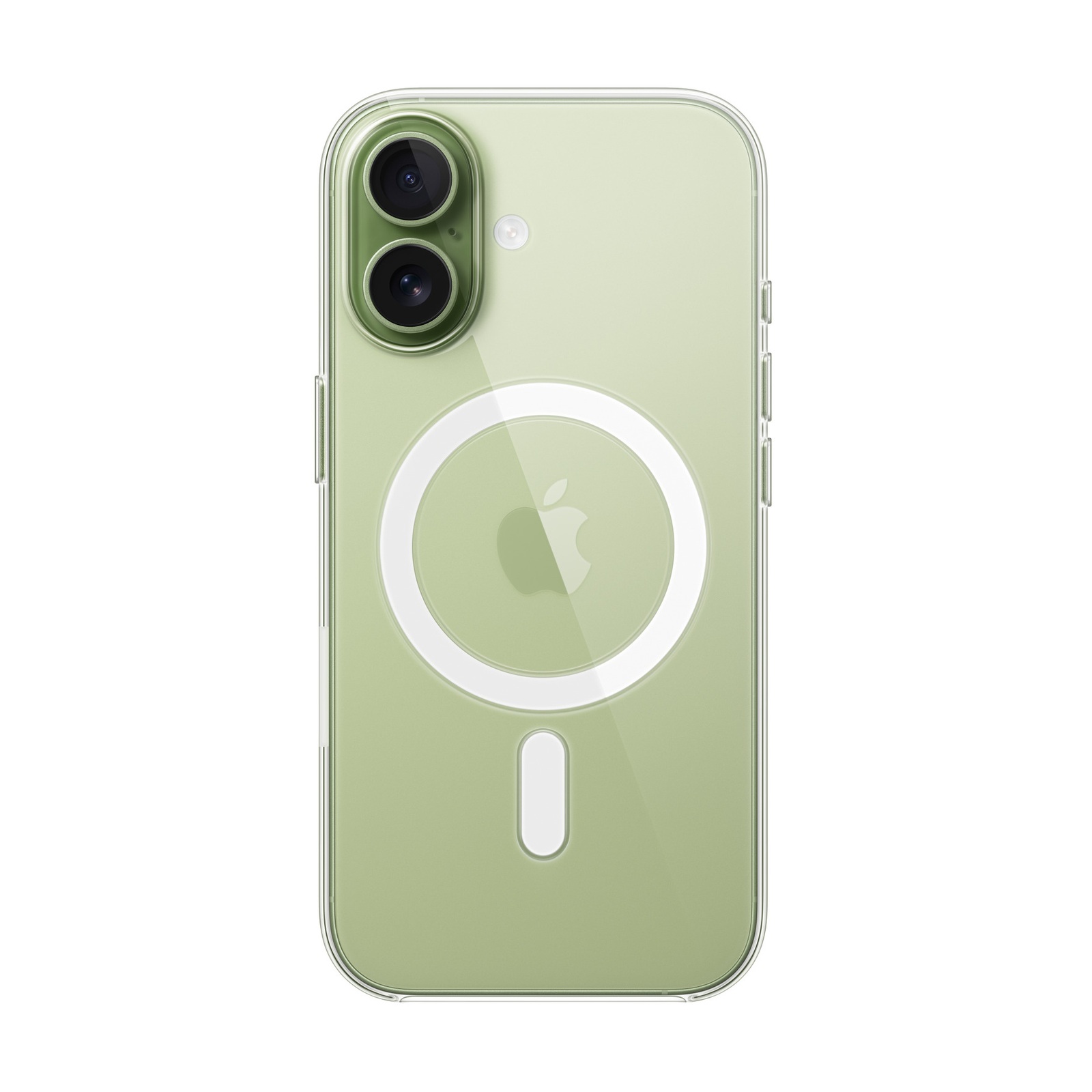 Силиконовый чехол для Apple iPhone 17 с MagSafe Clear (Original)