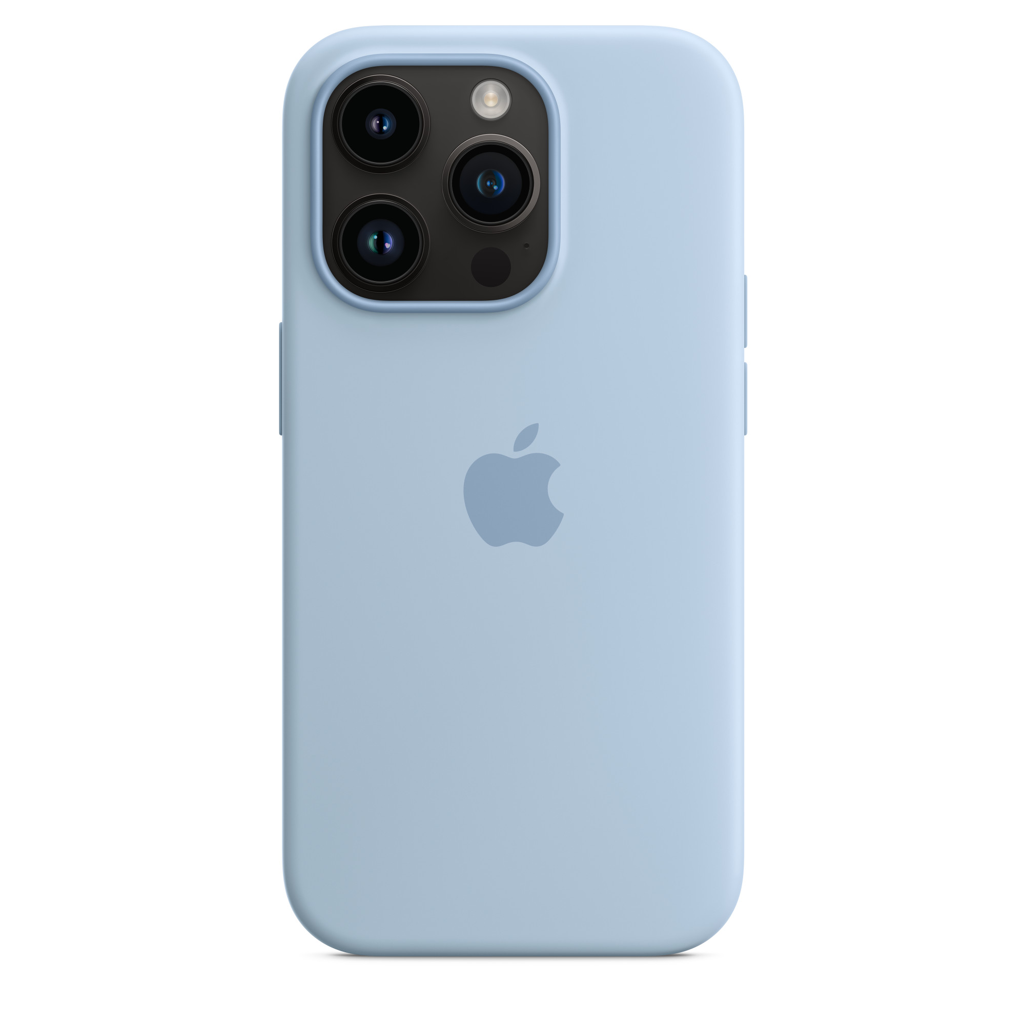 Чехол силиконовый Apple MagSafe для iPhone 14 Pro Max Sky Blue (Original)