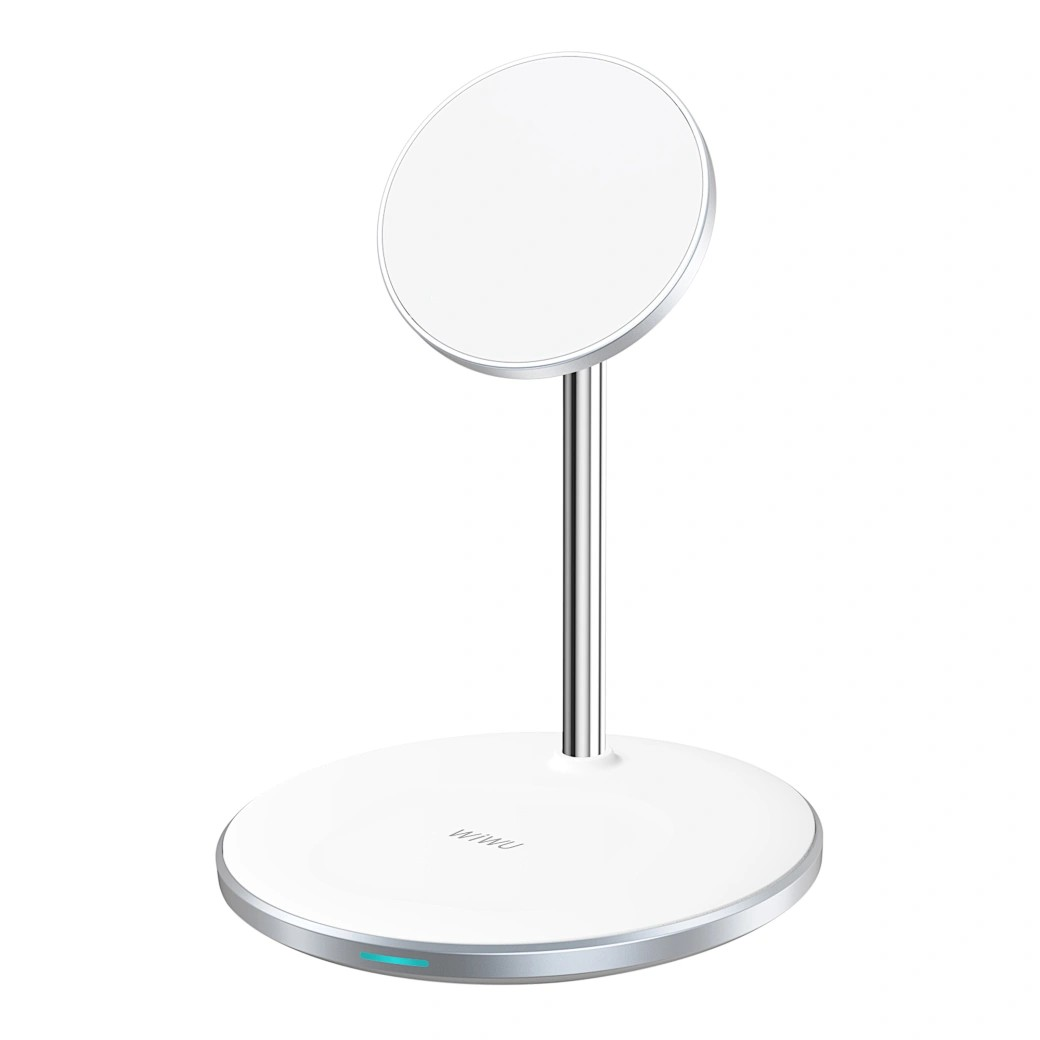 Беспроводное зарядное устройство Wiwu Wi-W0019 2 in 1 Wireless charger White