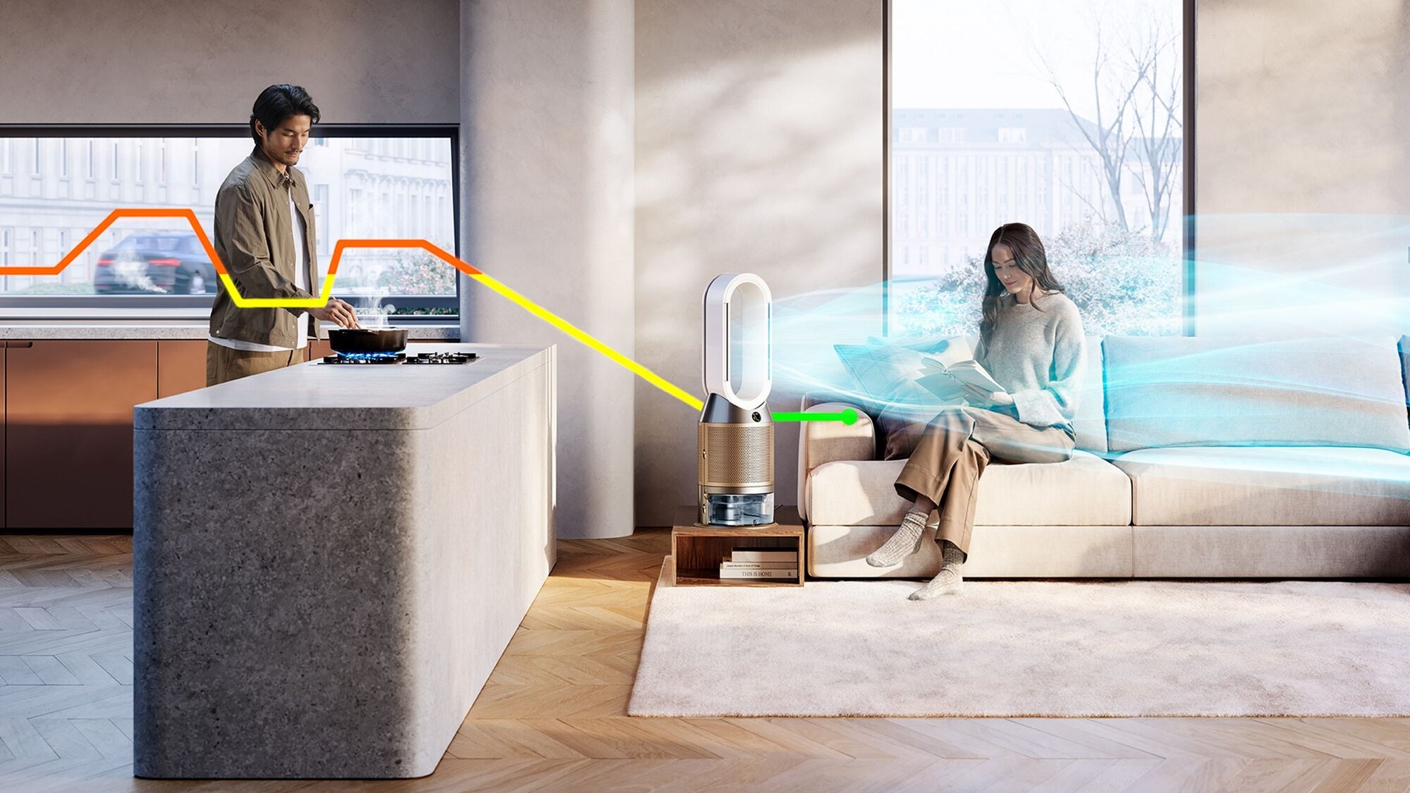 Очиститель-увлажнитель воздуха Dyson Purifier