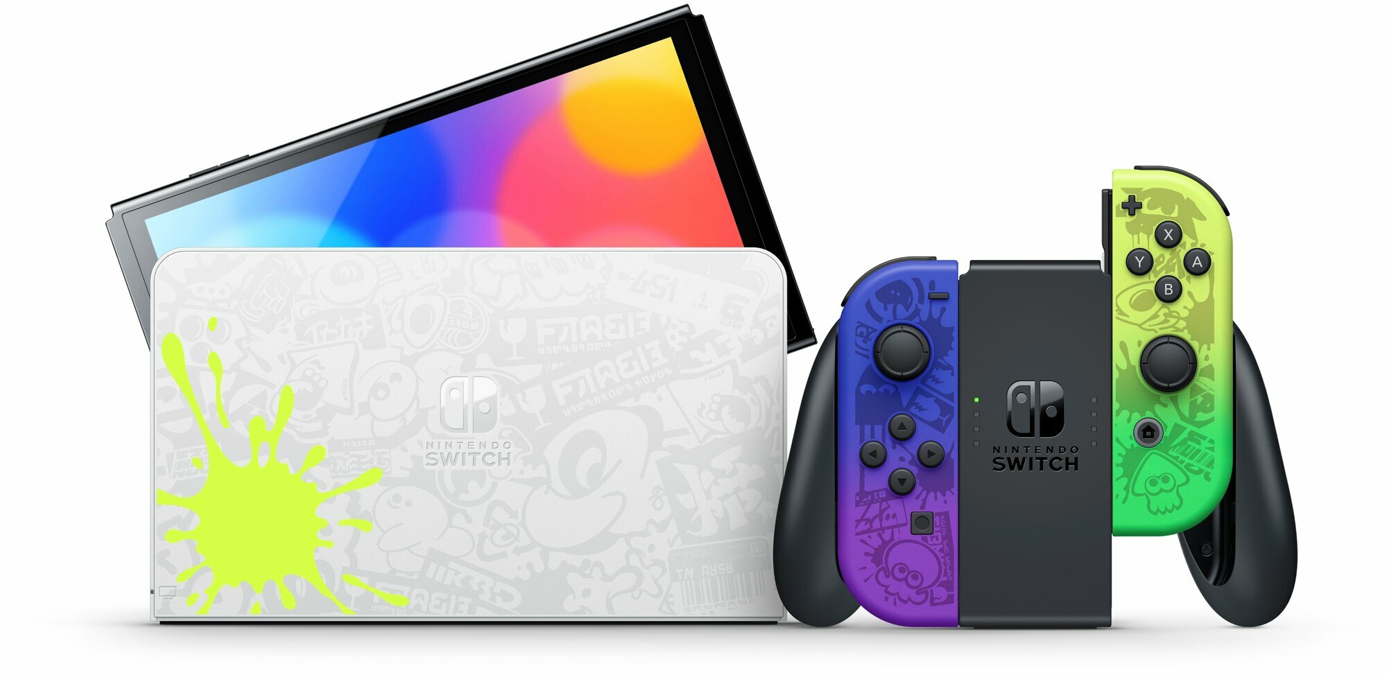 Игровая консоль Nintendo Switch OLED 64Gb Splatoon 3