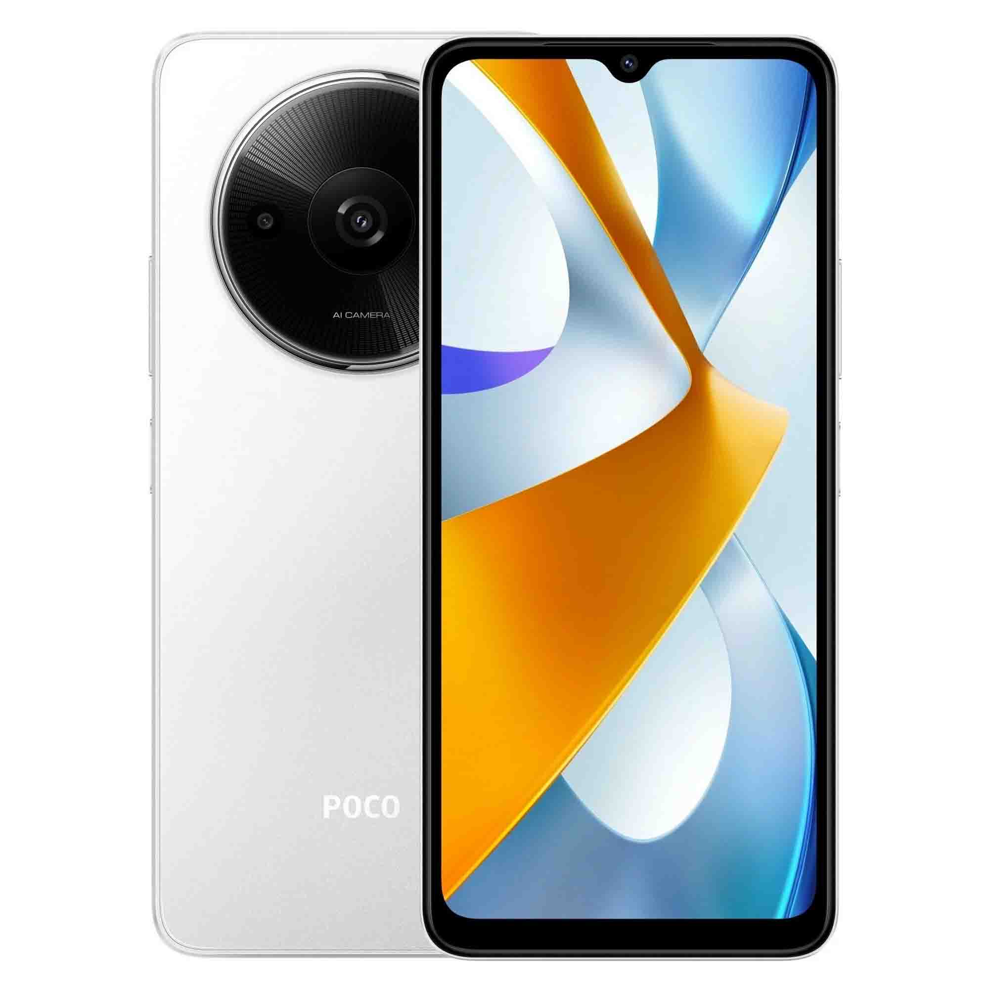 Смартфон POCO C61 4/128Gb Dual nano SIM White