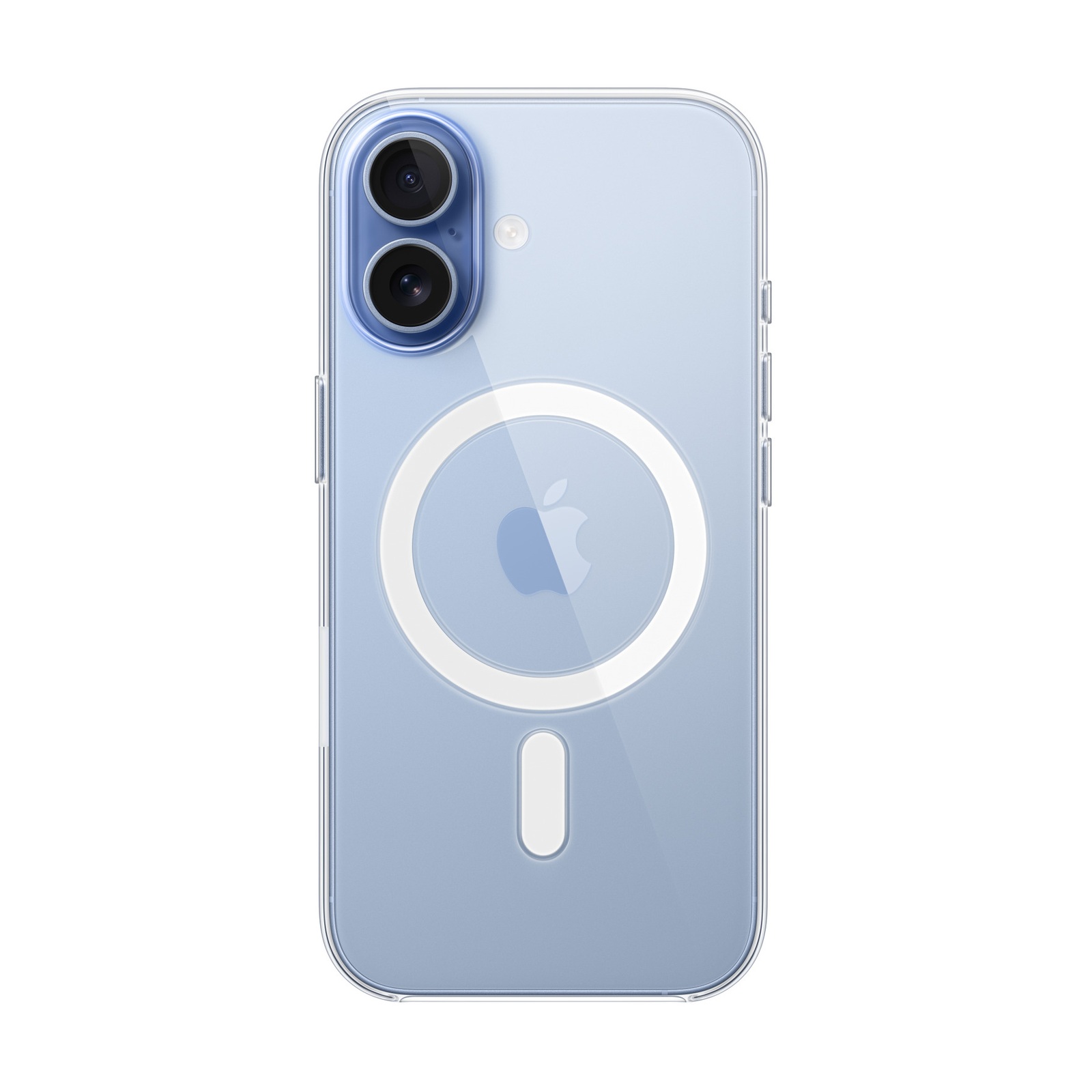Силиконовый чехол для Apple iPhone 17 с MagSafe Clear (Original)