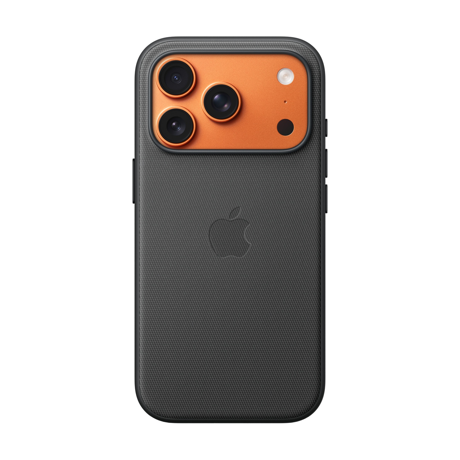 Тканевый чехол для Apple iPhone 17 Pro TechWoven Black (Original)