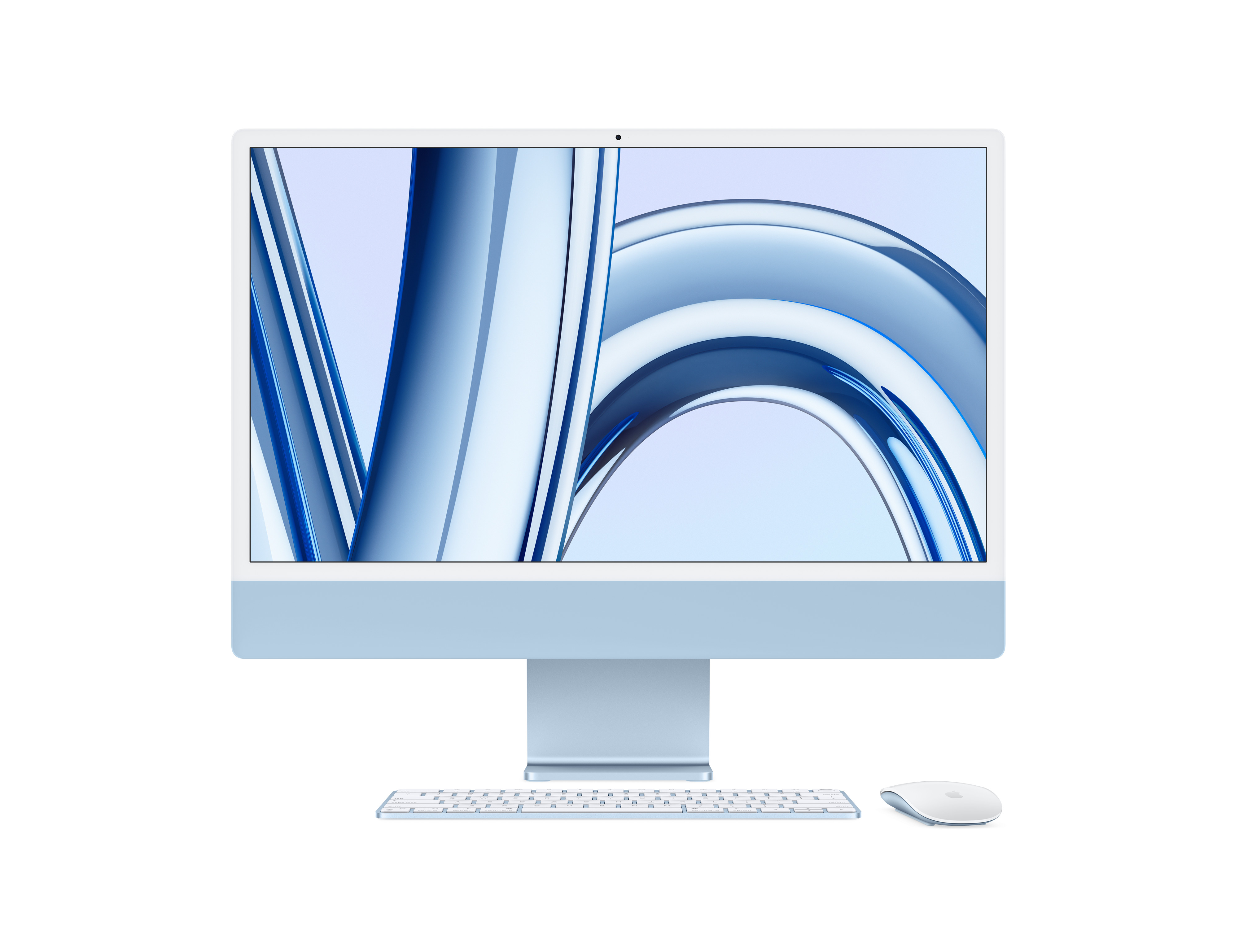 Моноблок Apple iMac 24 M3 8/256Gb 8-core GPU, 8-core CPU Blue (Global)