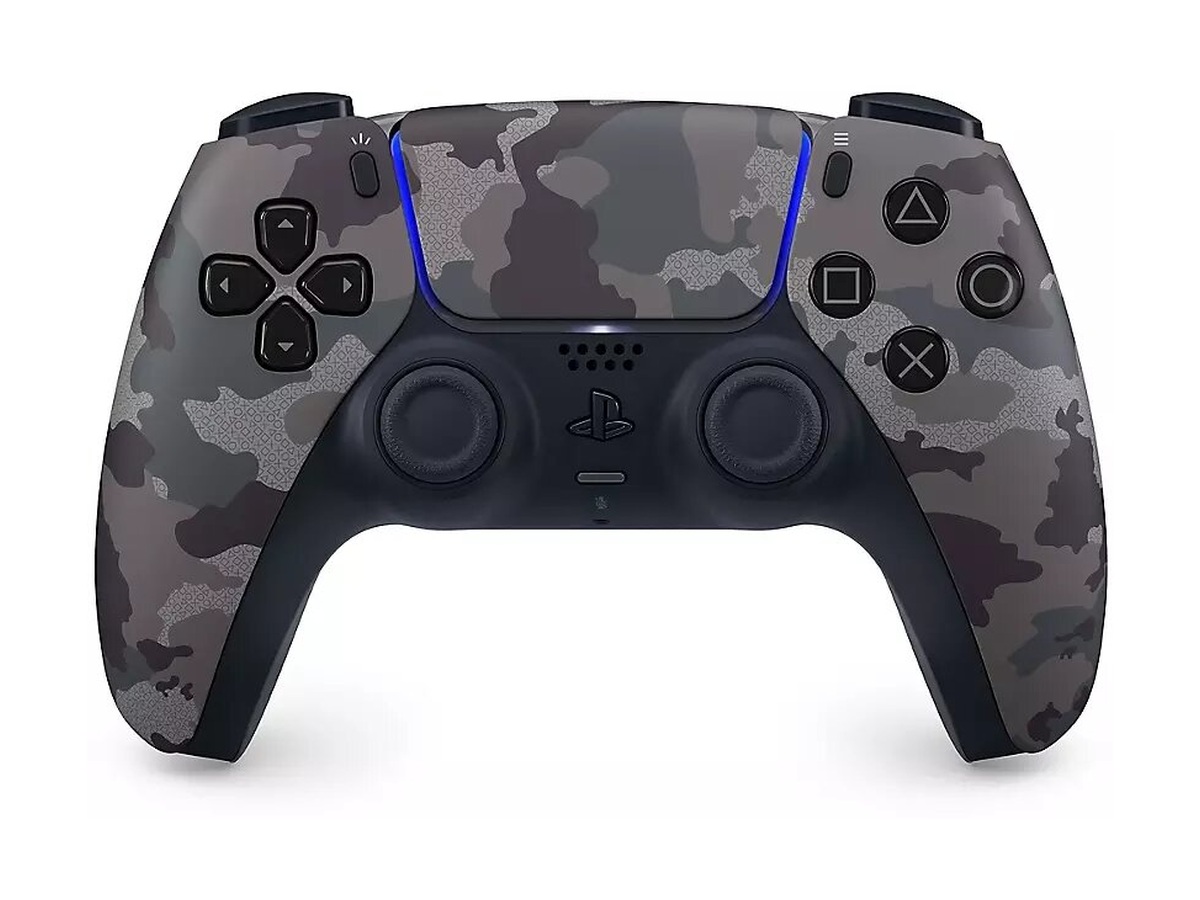 Беспроводной контроллер DualSense для PlayStation 5 Серый камуфляж