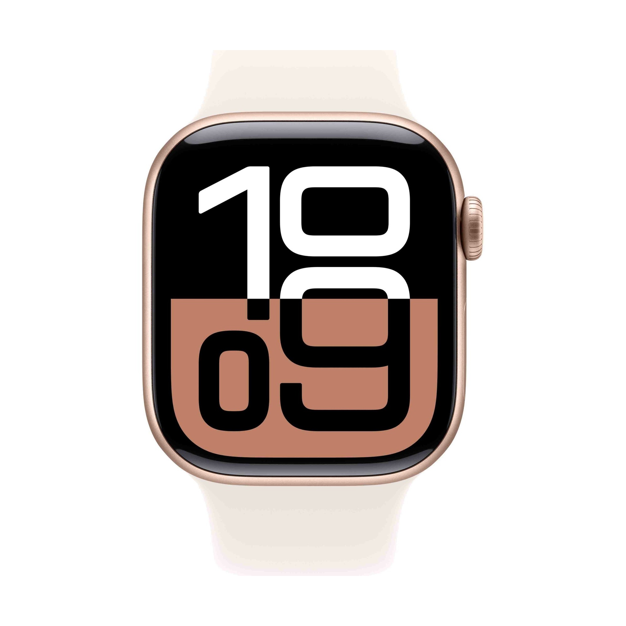 Умные часы Apple Watch Series 10 46mm Aluminum Case Rose Gold with Light Blush Sport Band M/L