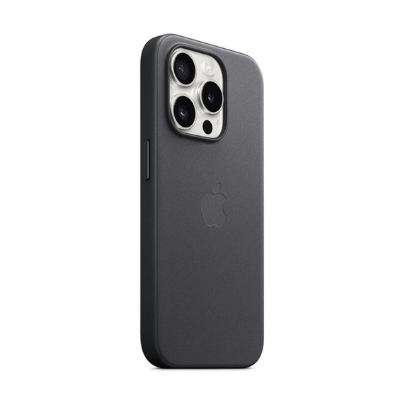 Leather Case iPhone 15 Pro Max Black