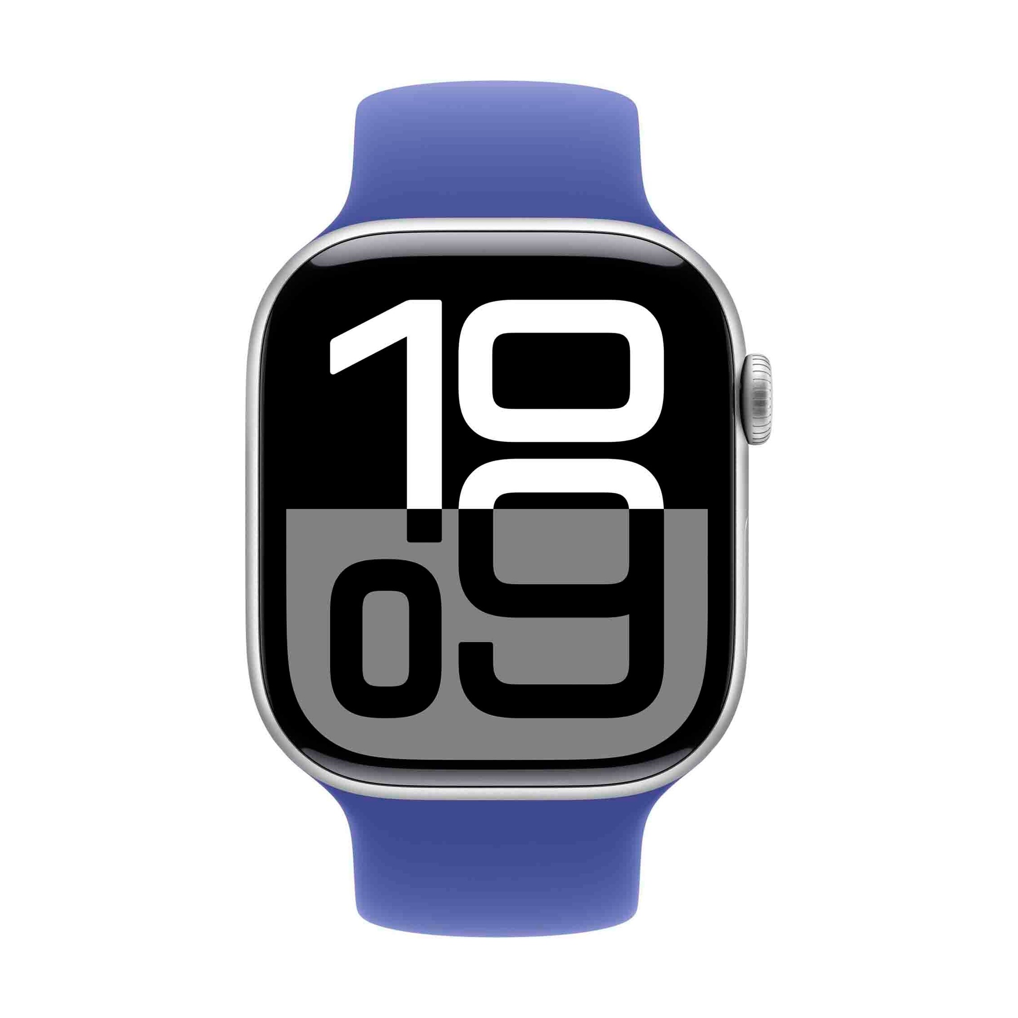 Умные часы Apple Watch Series 10 46mm Aluminum Case Silver with Lake Ultramarine Solo Loop M/L
