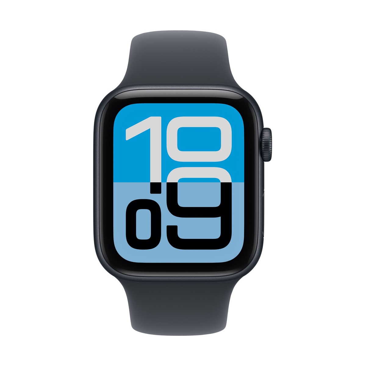 Умные часы Apple Watch SE 3, 44mm, Midnight, ремешок Black Sport Band S/M (2025)