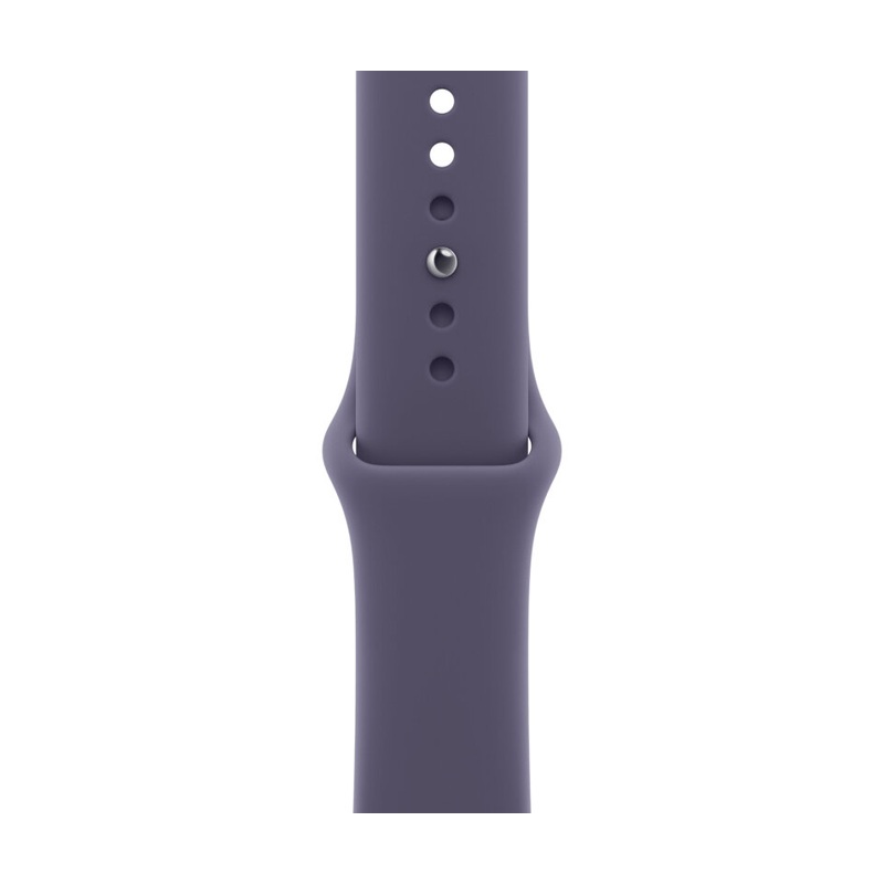 Умные часы Apple Watch Series 11, 42mm, Silver, ремешок Purple Sport Band M/L