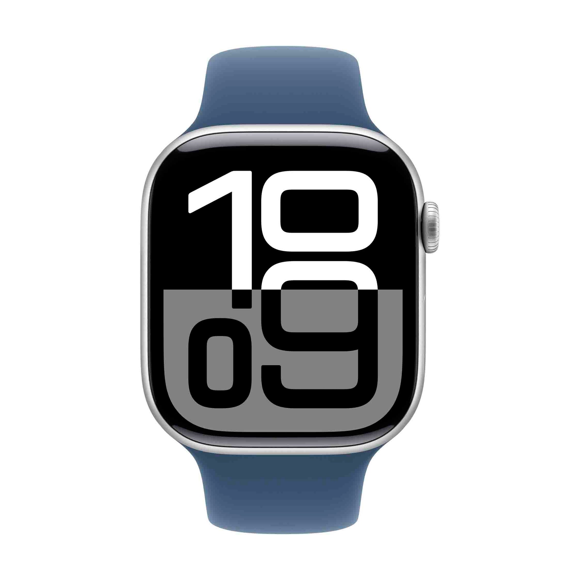 Watch Series 10 42 мм Silver с Lake Denim Sport M/L