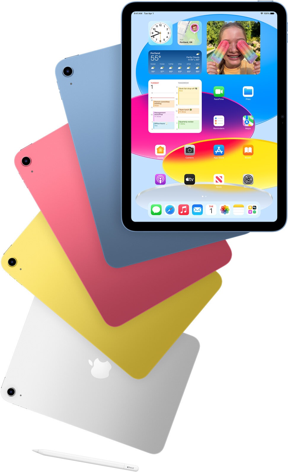 iPad 11 128Gb Wi-Fi+Cellular Голубой