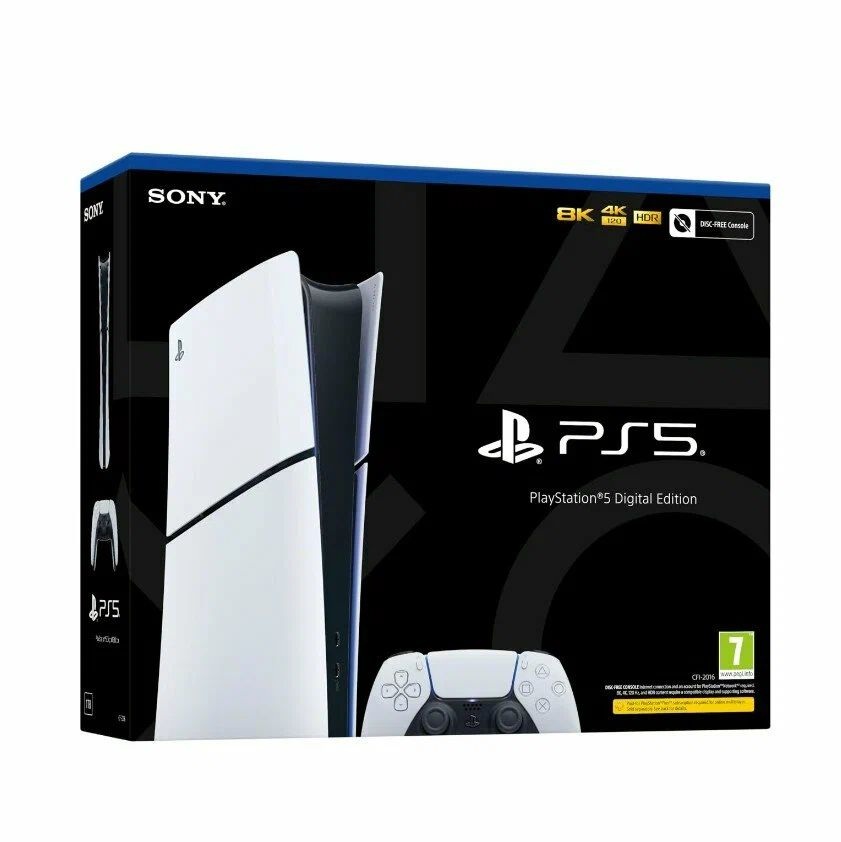 Игровая консоль Sony PlayStation 5 Slim, 1Tb White