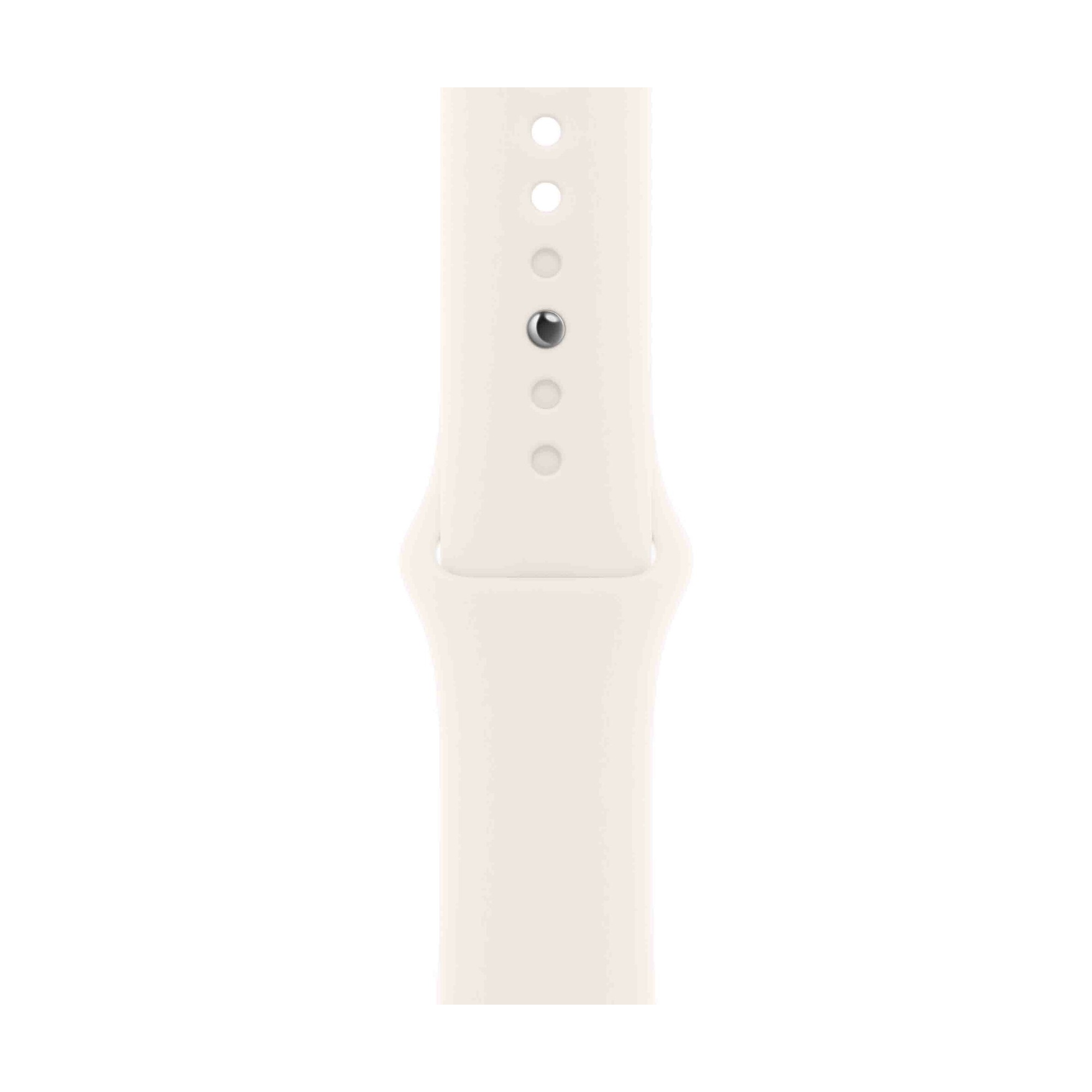 Умные часы Apple Watch Series 10 46mm Aluminum Case Rose Gold with Light Blush Sport Band S/M