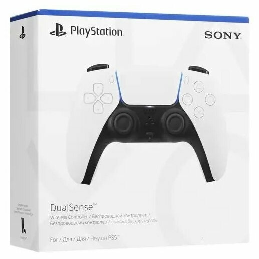 Беспроводной контроллер DualSense 5 Белый White (Белый)