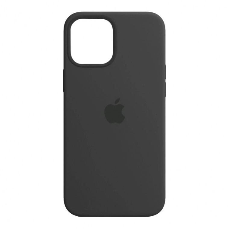 Силиконовый чехол для iPhone 15 Pro Темно-серый