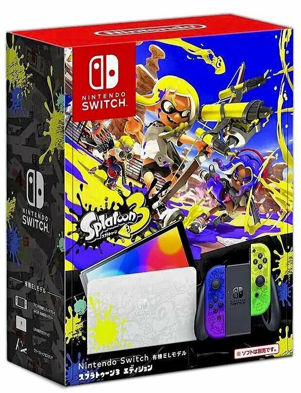 Игровая консоль Nintendo Switch OLED 64Gb Splatoon 3