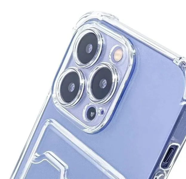 Силиконовый чехол Card Case для iPhone 14 Pro