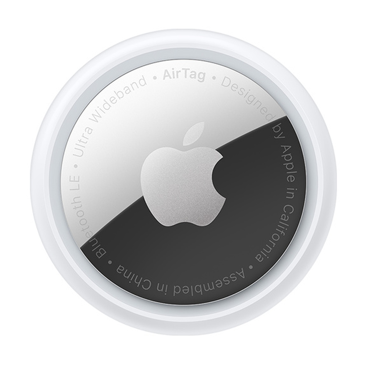 Трекер Apple AirTag белый/серебристый 1 шт