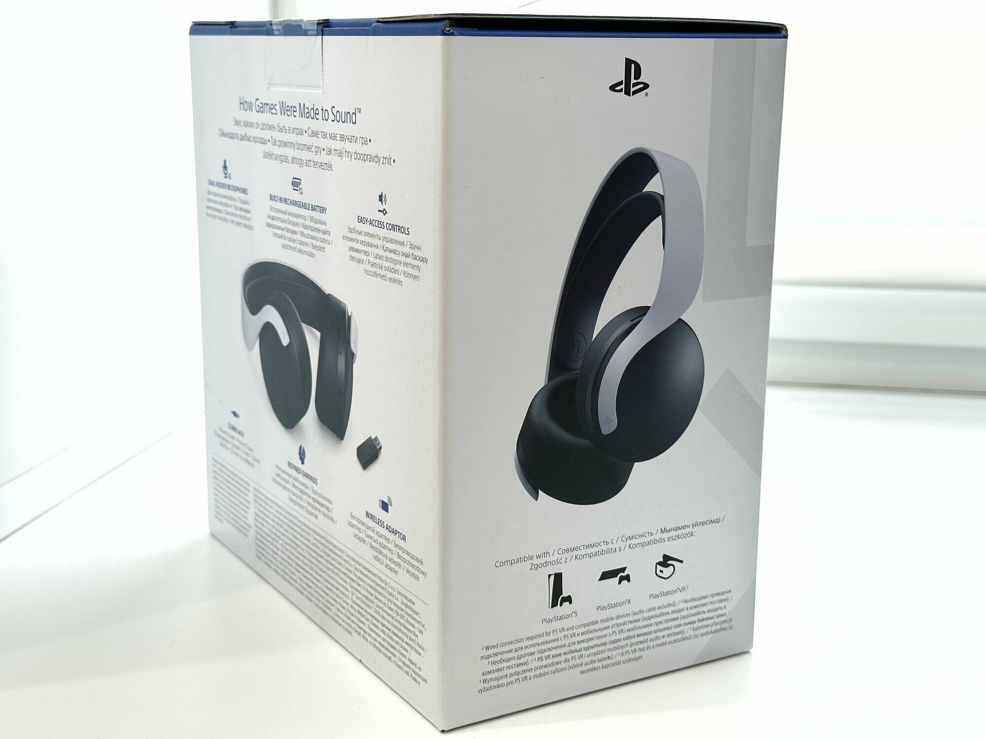 Игровая гарнитура Sony Pulse 3D Белый/Черный