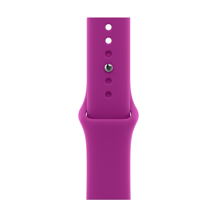 Смарт-часы Apple Watch Series 12 GPS 46mm Space Gray Aluminium, Magenta Sport Band, размер M/L