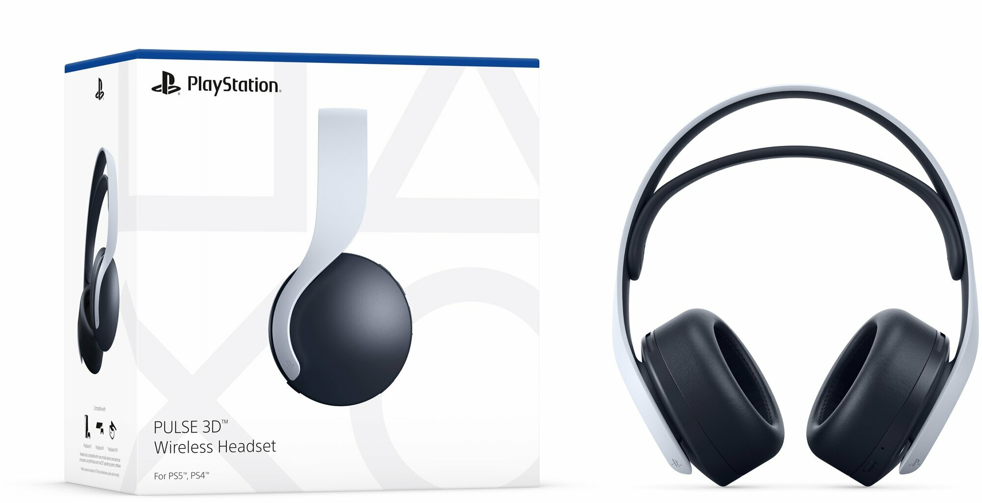 Sony Pulse 3D Белый/Черный