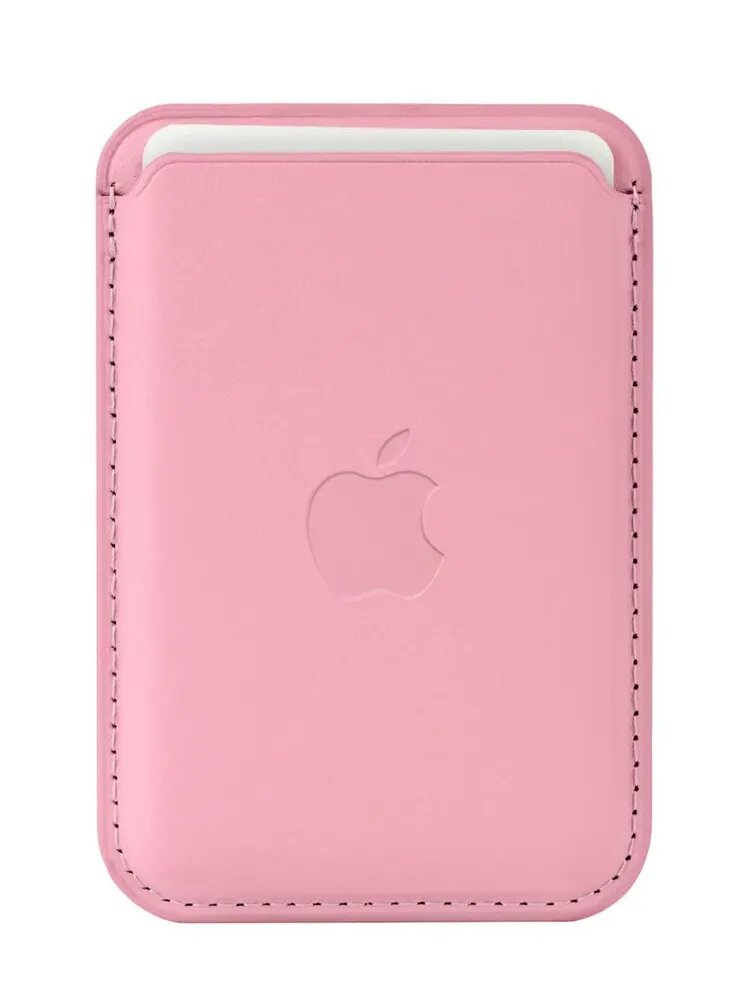 Картхолдер для iPhone Leather Pink