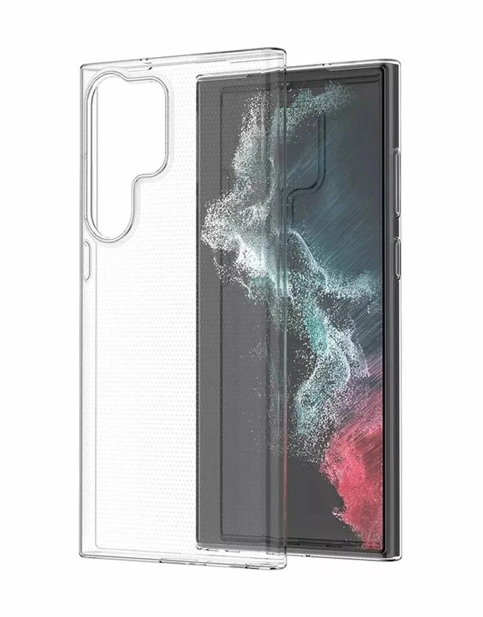 Cиликоновый чехол samsung S23 ultra
