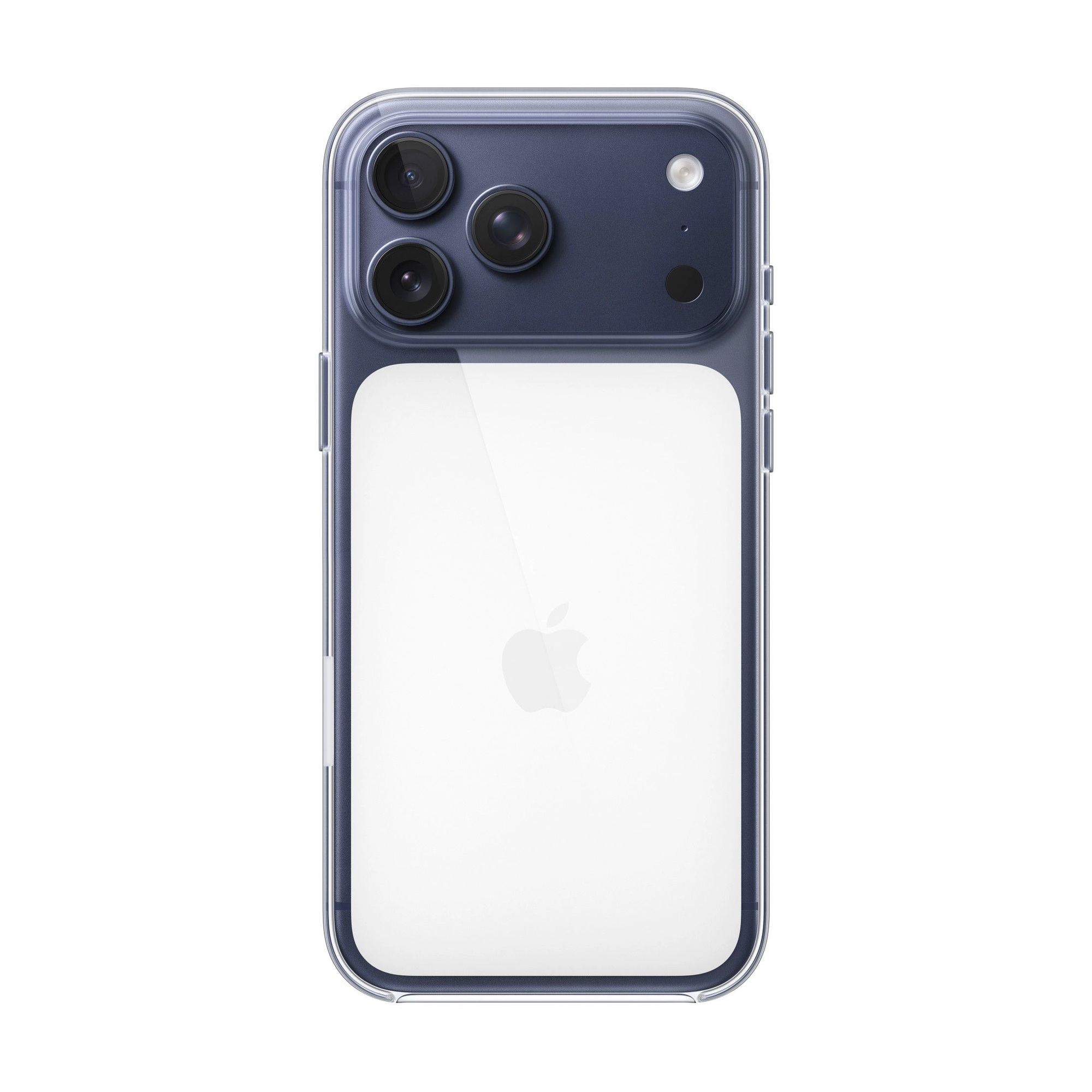 Силиконовый чехол для Apple iPhone 17 Pro Max с MagSafe Clear (Original)